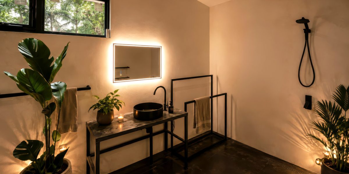 Bathroom STAGED