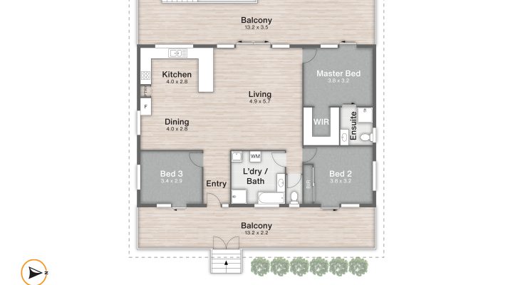 A Private Island Sanctuary floorplan 1