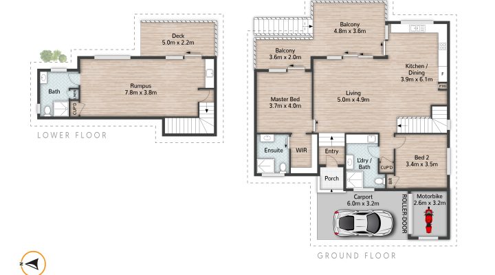 A Coastal Sanctuary with Views, Versatility & Style! floorplan 1