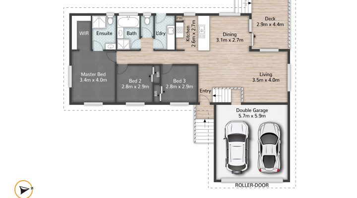 Be King Of the Hill floorplan 1