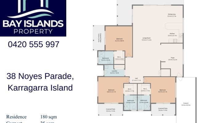 Spacious Beach House with Complete Mobility Access floorplan 1