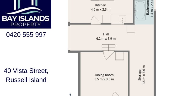 Rustic Hideaway with Power & Water – No council approval Required floorplan 1