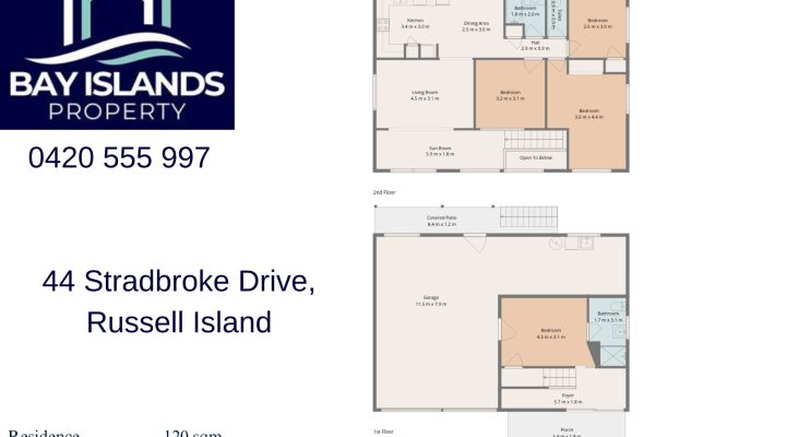 Two-story rustic living surrounded by nature and close to everything floorplan 1