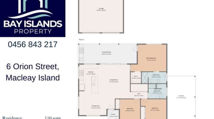 Modern Island Living – Stylish Black Finishes, Entertainer’s Patio & Double Garage floorplan 1