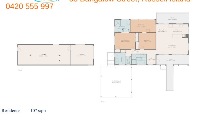 A Dreamy Waterfront Haven floorplan 1