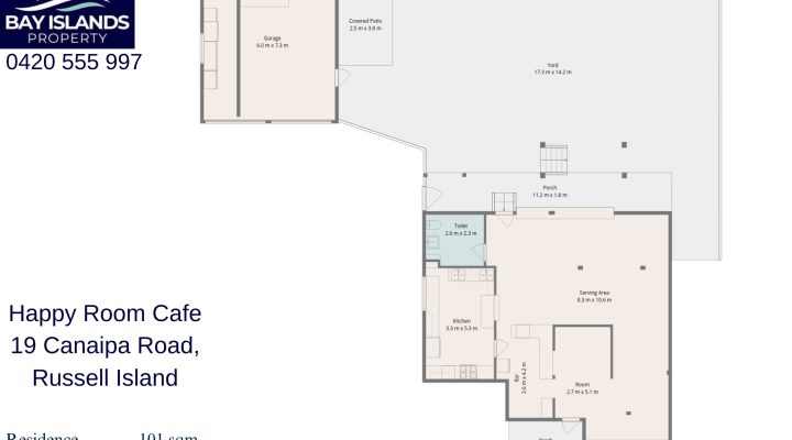 A Much-Loved, Iconic Island Venue Close to Ferries and Shops floorplan 1