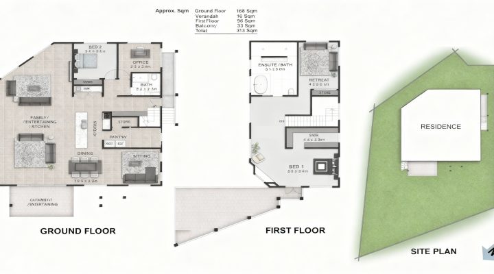 Enjoy a new Outlook in this island home floorplan 1