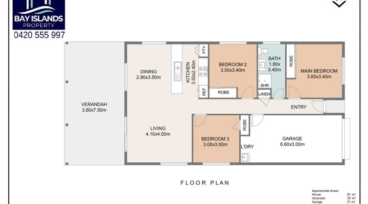 Modern Island Opportunity floorplan 1