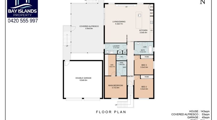 Absolutely Immaculate floorplan 1