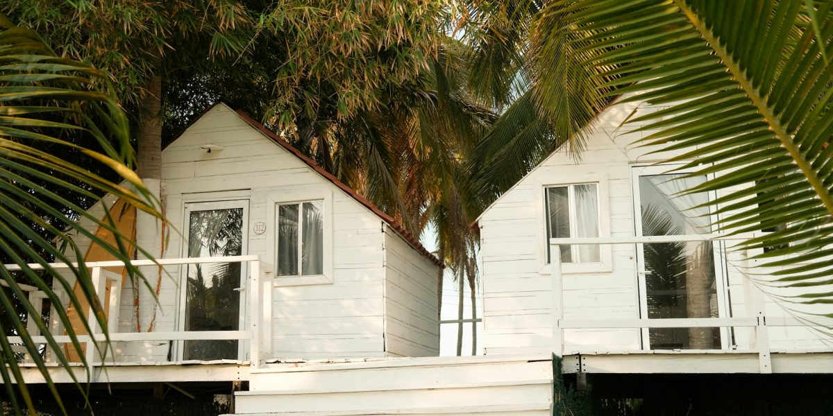 home near a beach